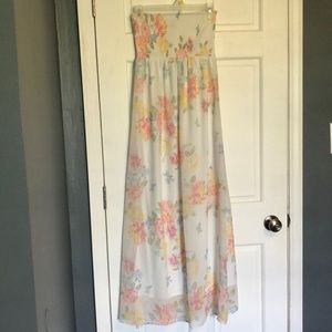 Floral maxi dress
